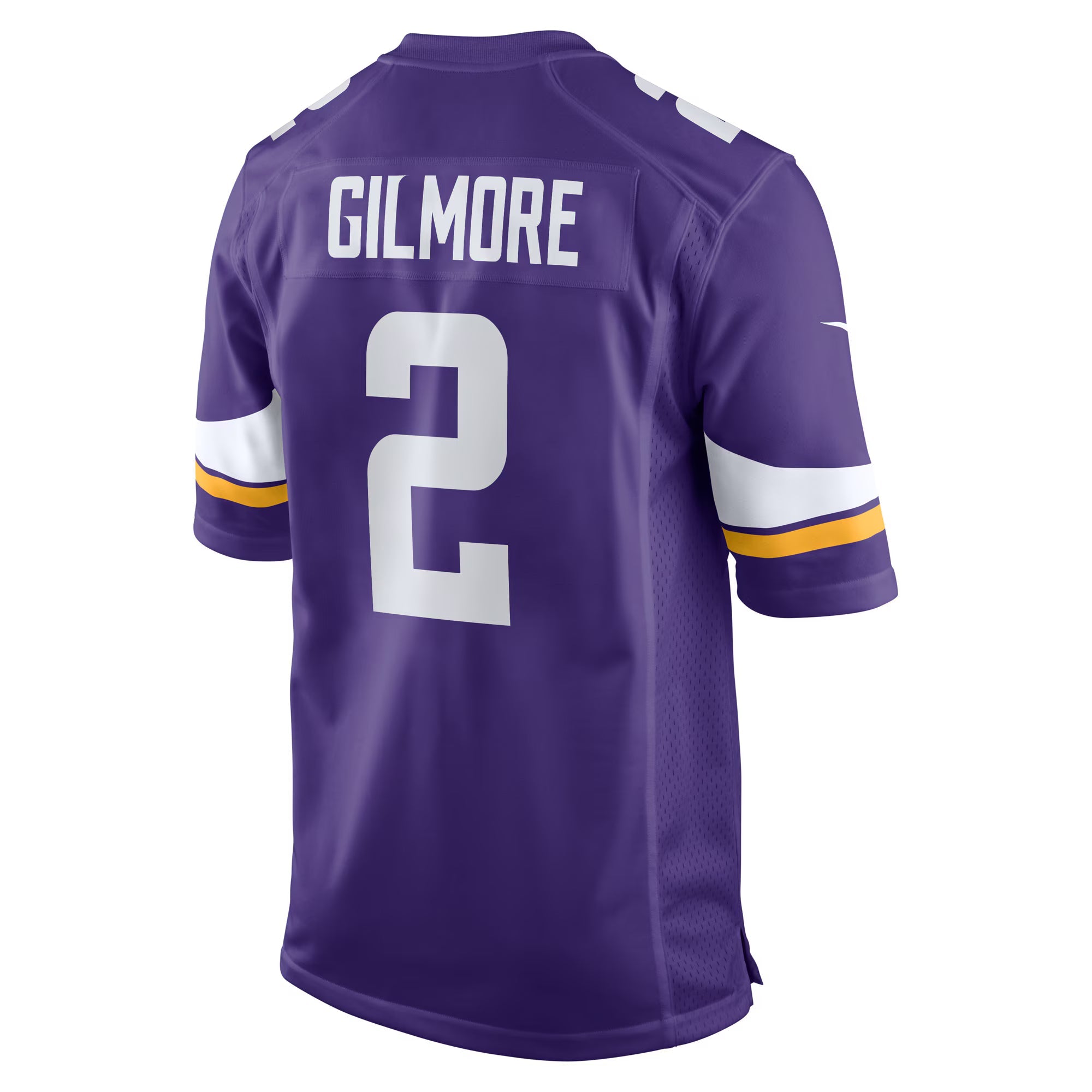 Minnesota Vikings Stephon Gilmore Purple Game Jersey
