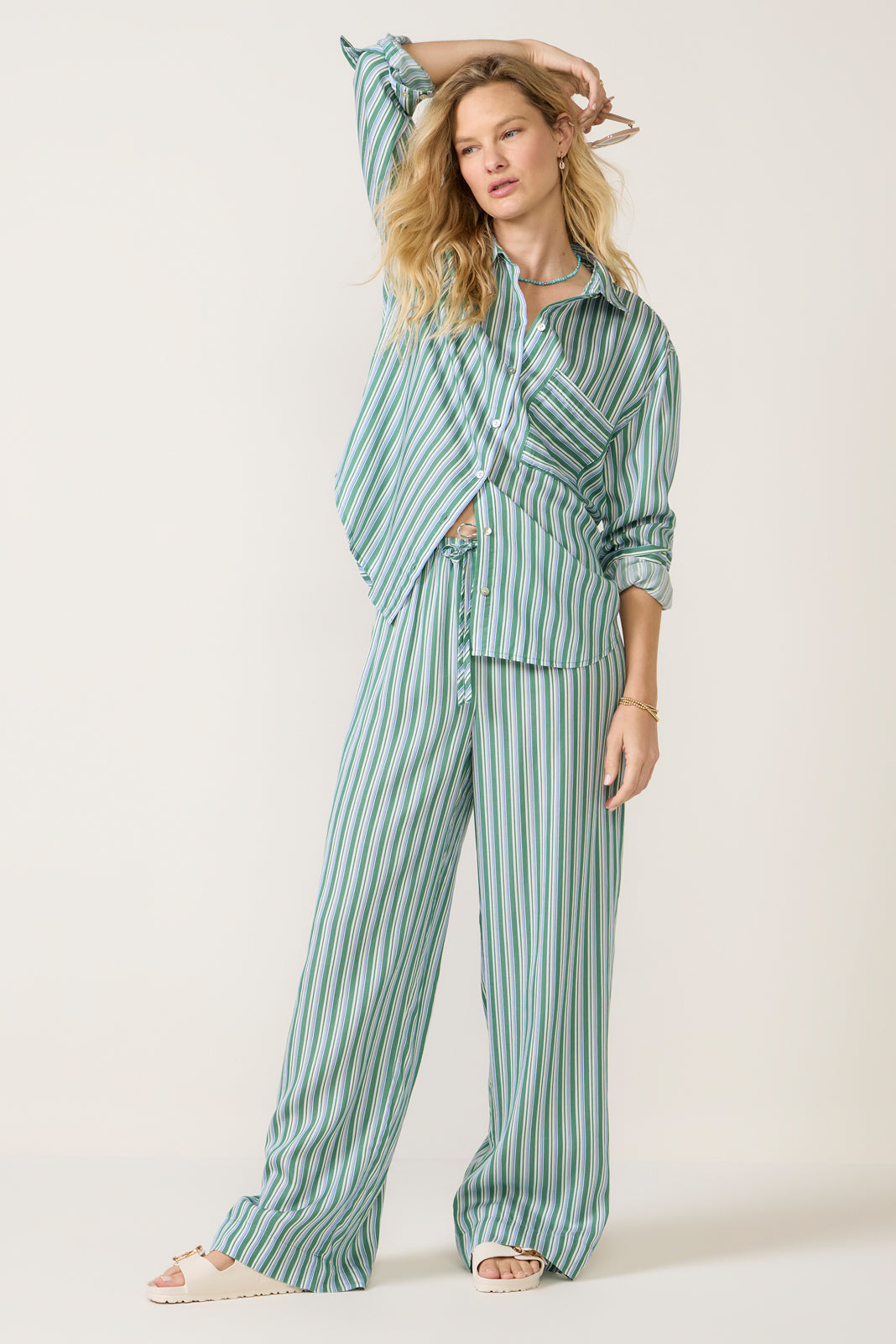 Women's Oversized Button Down Shirt