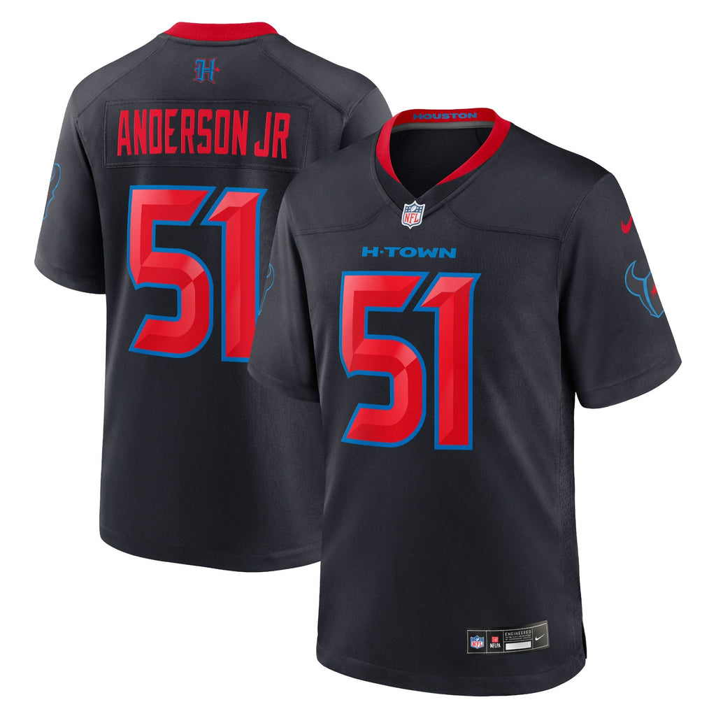 Houston Texans Will Anderson Jr. Navy Alternate Game Jersey