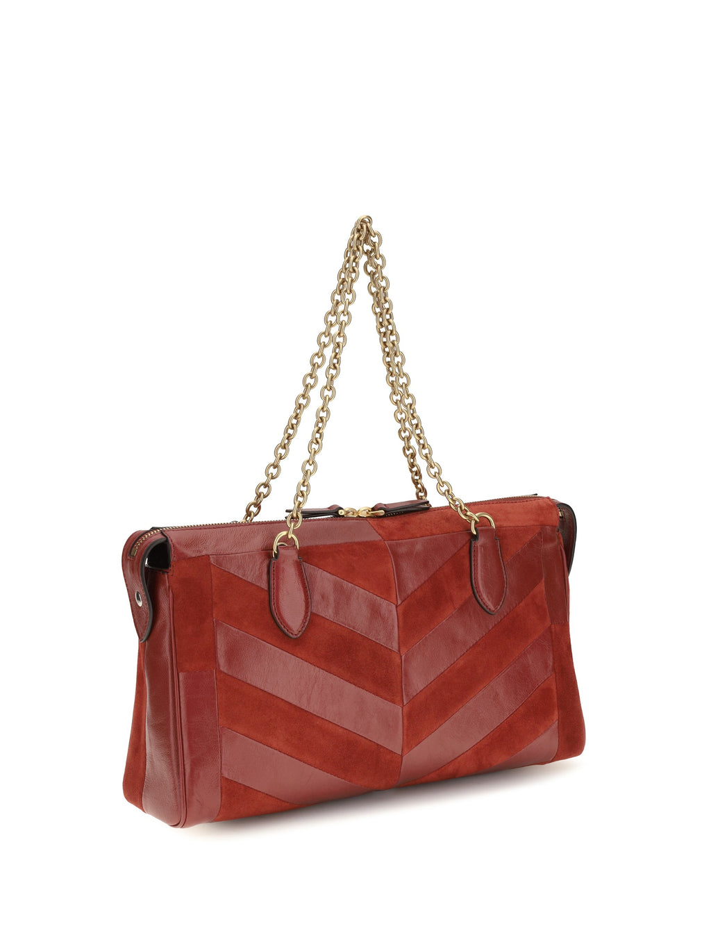 Valentino Garavani Women Medium Chevron Pattern Panthea Shoulder Bag