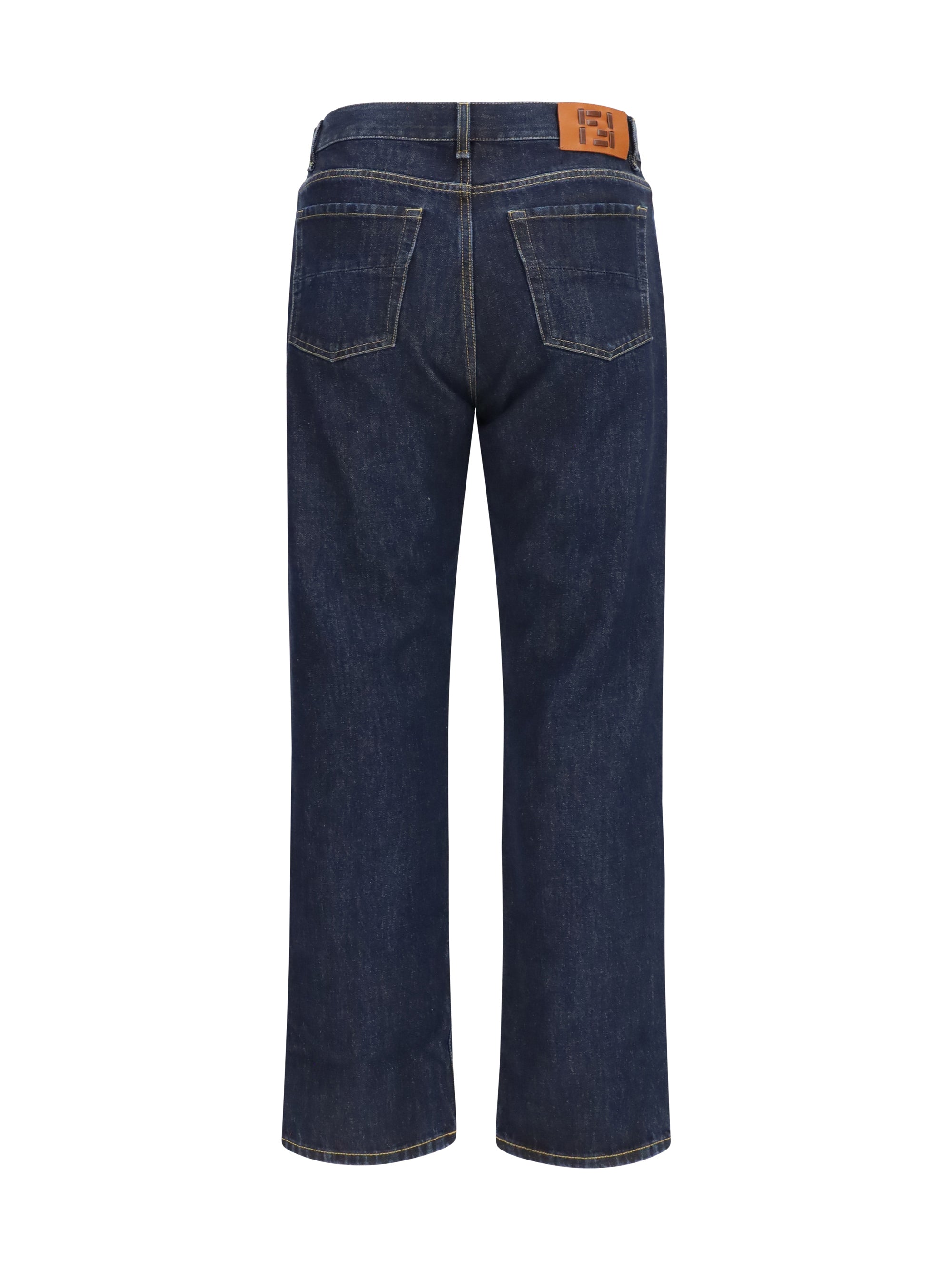 Fendi Men Straight-Leg Jeans