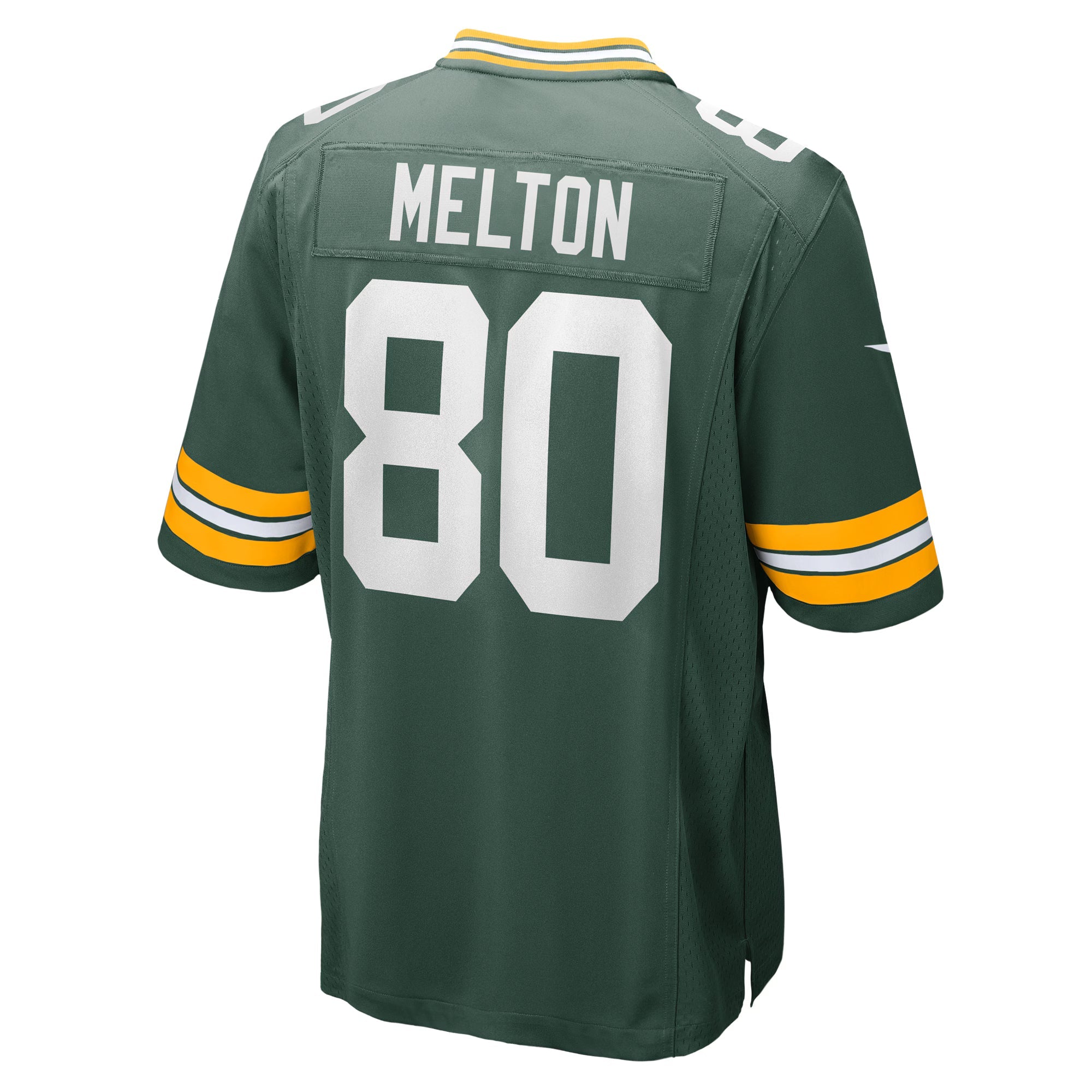 Green Bay Packers Bo Melton Green Home Game Player Jersey