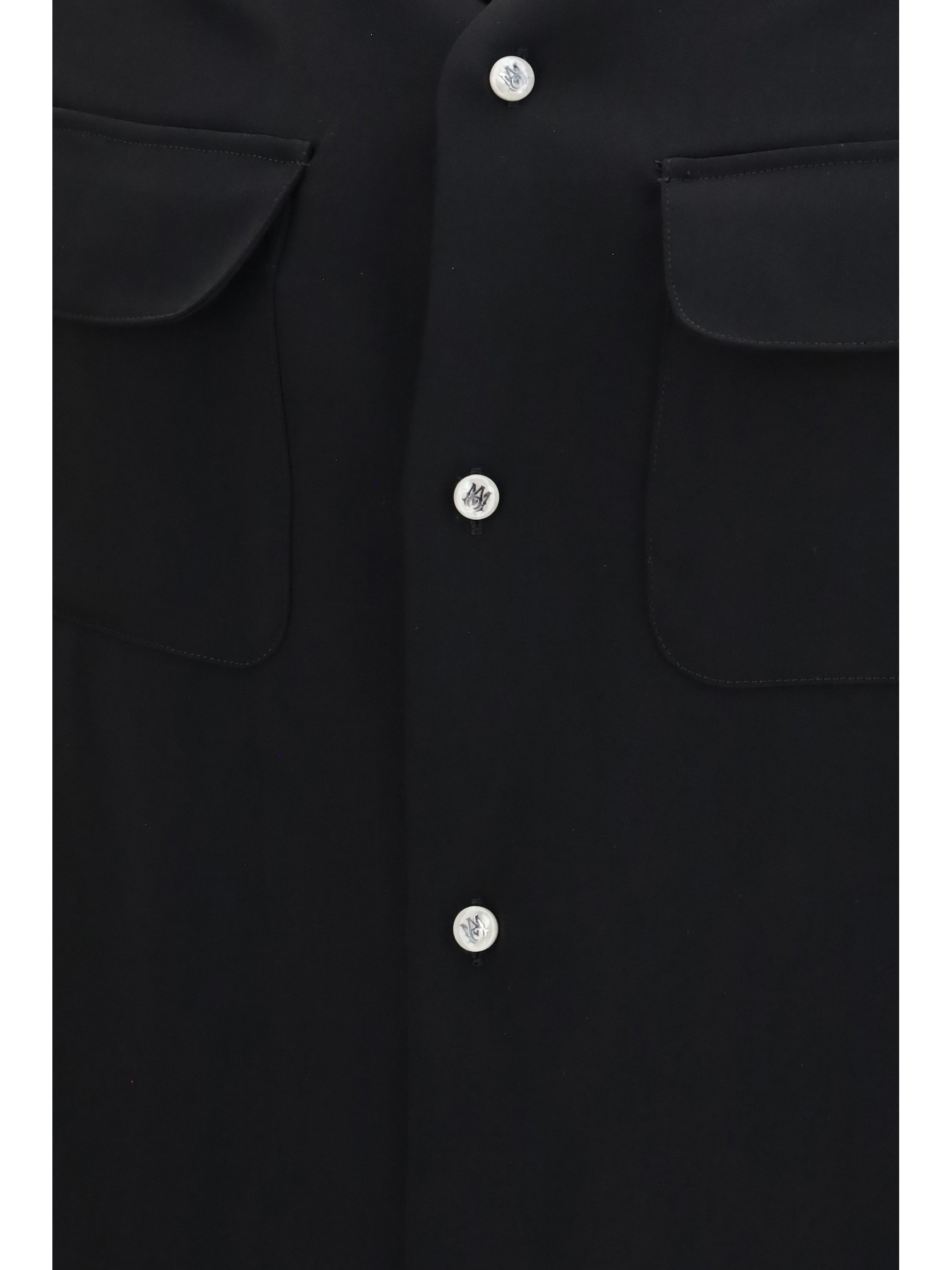Amiri Men Rounded Pocket Shirt