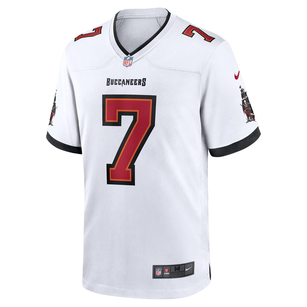 Tampa Bay Buccaneers Bucky Irving White Game Jersey