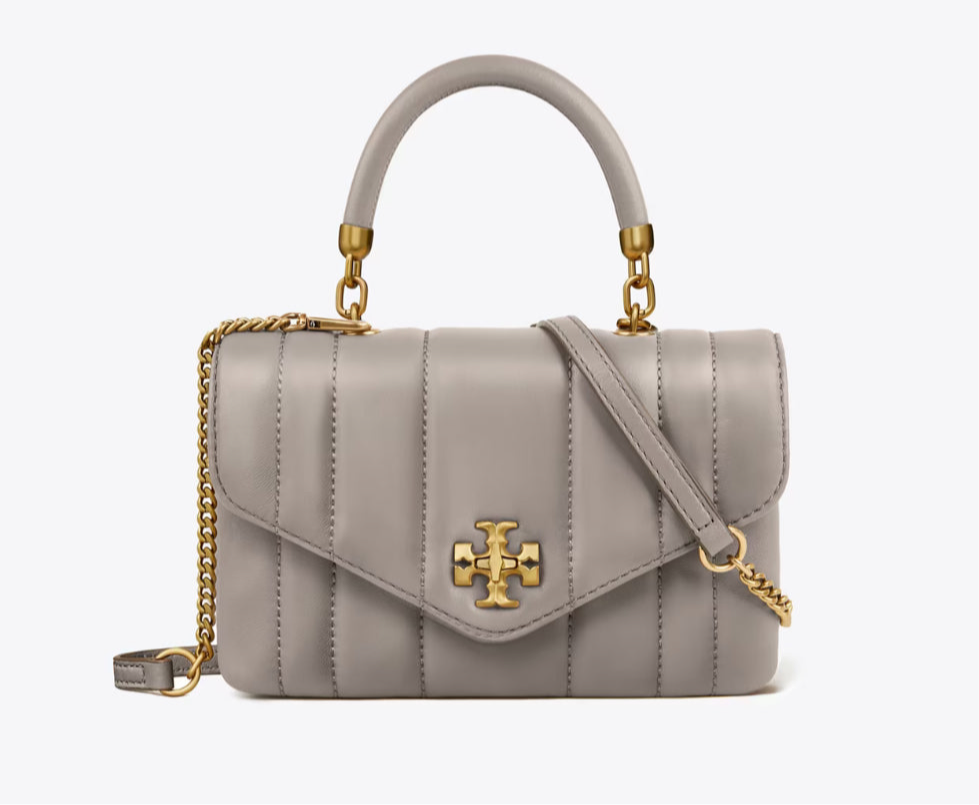 NWT Tory Burch Kira Top Handle Satchel Bag in Leather With Dust Bag