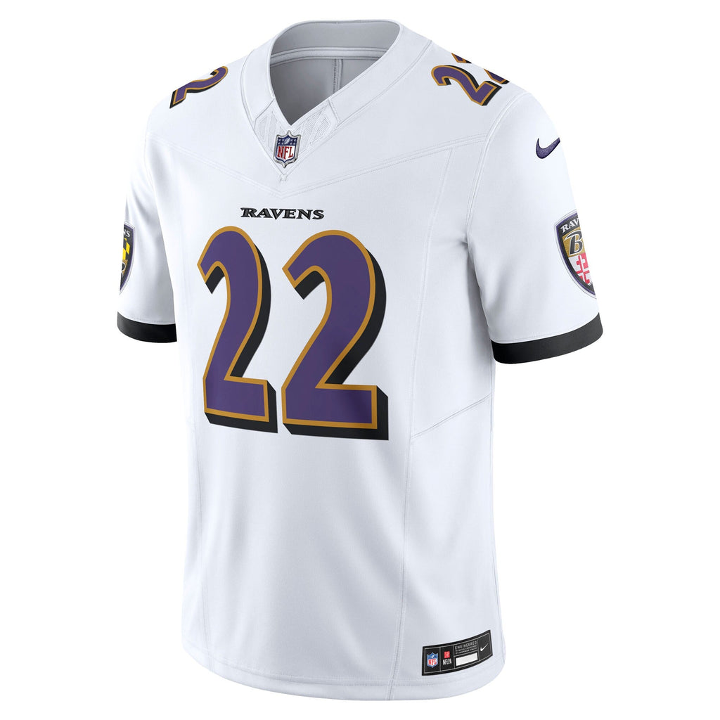 Baltimore Ravens Derrick Henry White Vapor F.U.S.E. Limited Jersey