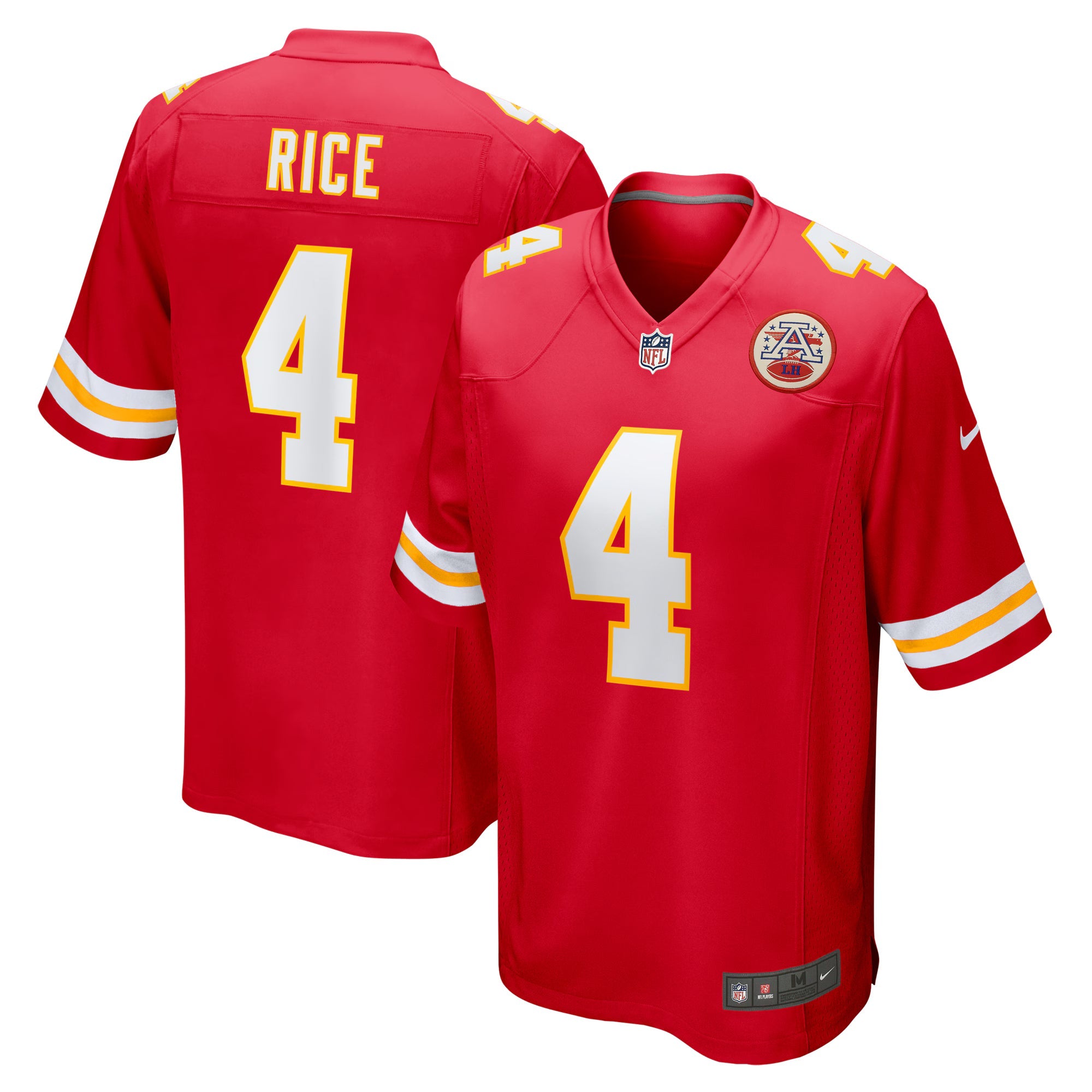 Kansas City Chiefs Rashee Rice Red Game Jersey