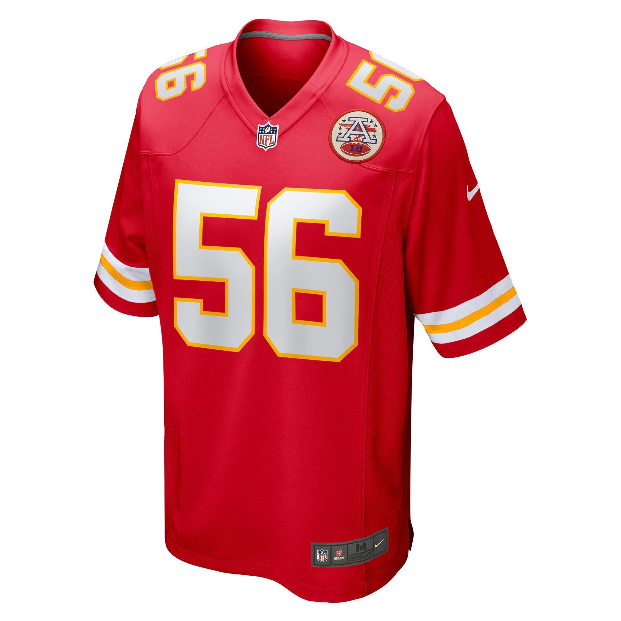 Kansas City Chiefs George Karlaftis Red Player Game Jersey