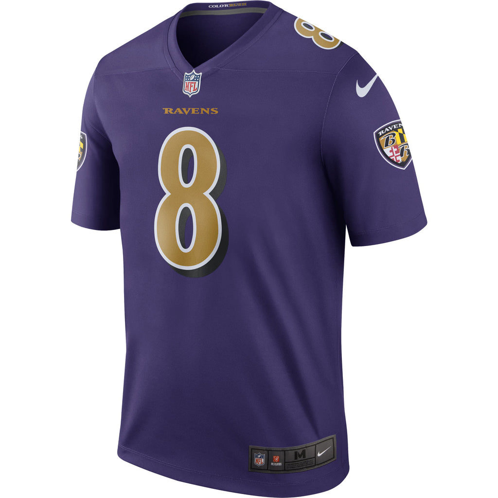 Baltimore Ravens Lamar Jackson Purple Legend Player Performance Top