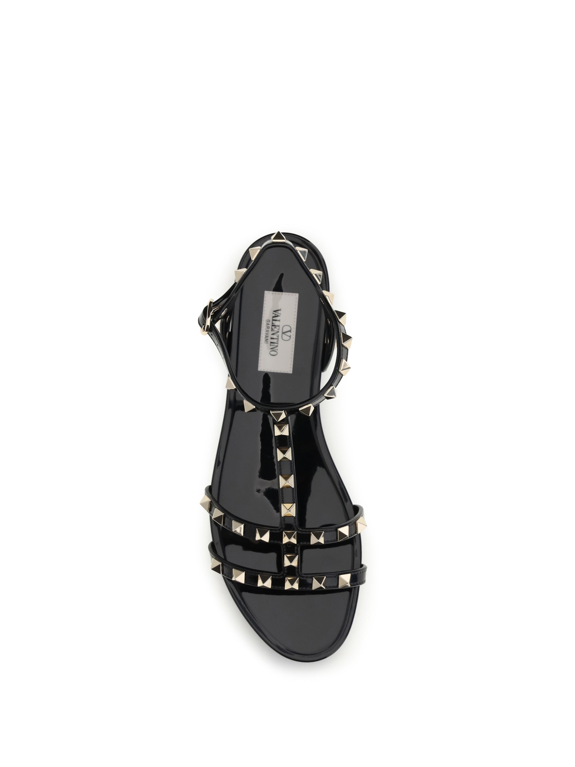 Valentino Garavani Women Rubber Rockstud Sandals