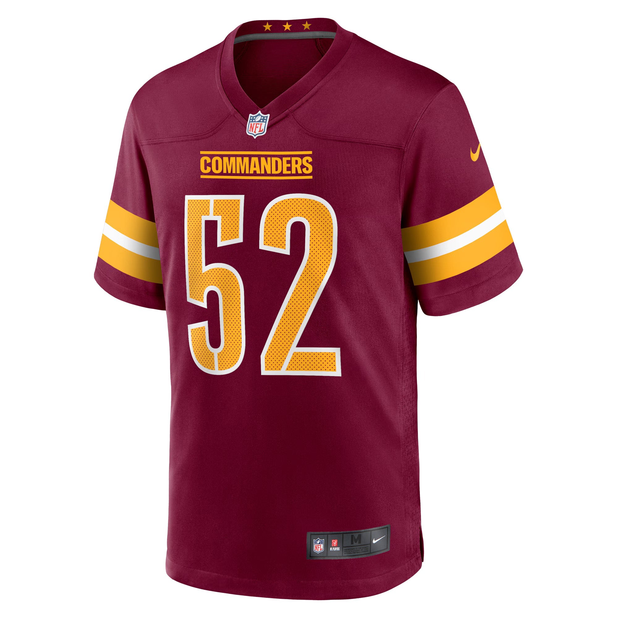 Washington Commanders Jamin Davis Burgundy Player Game Jersey