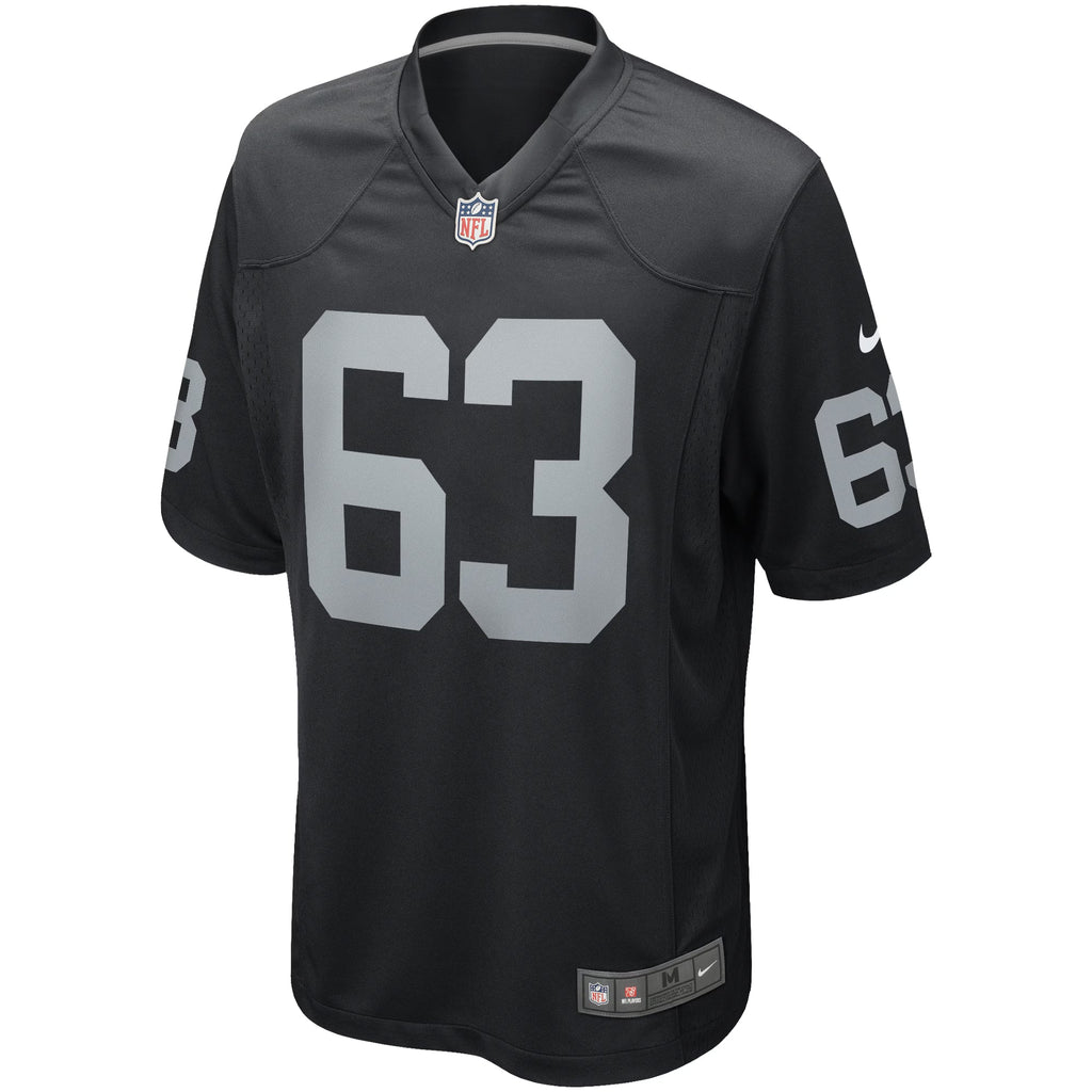 Las Vegas Raiders Gene Upshaw Black Game Retired Player Jersey