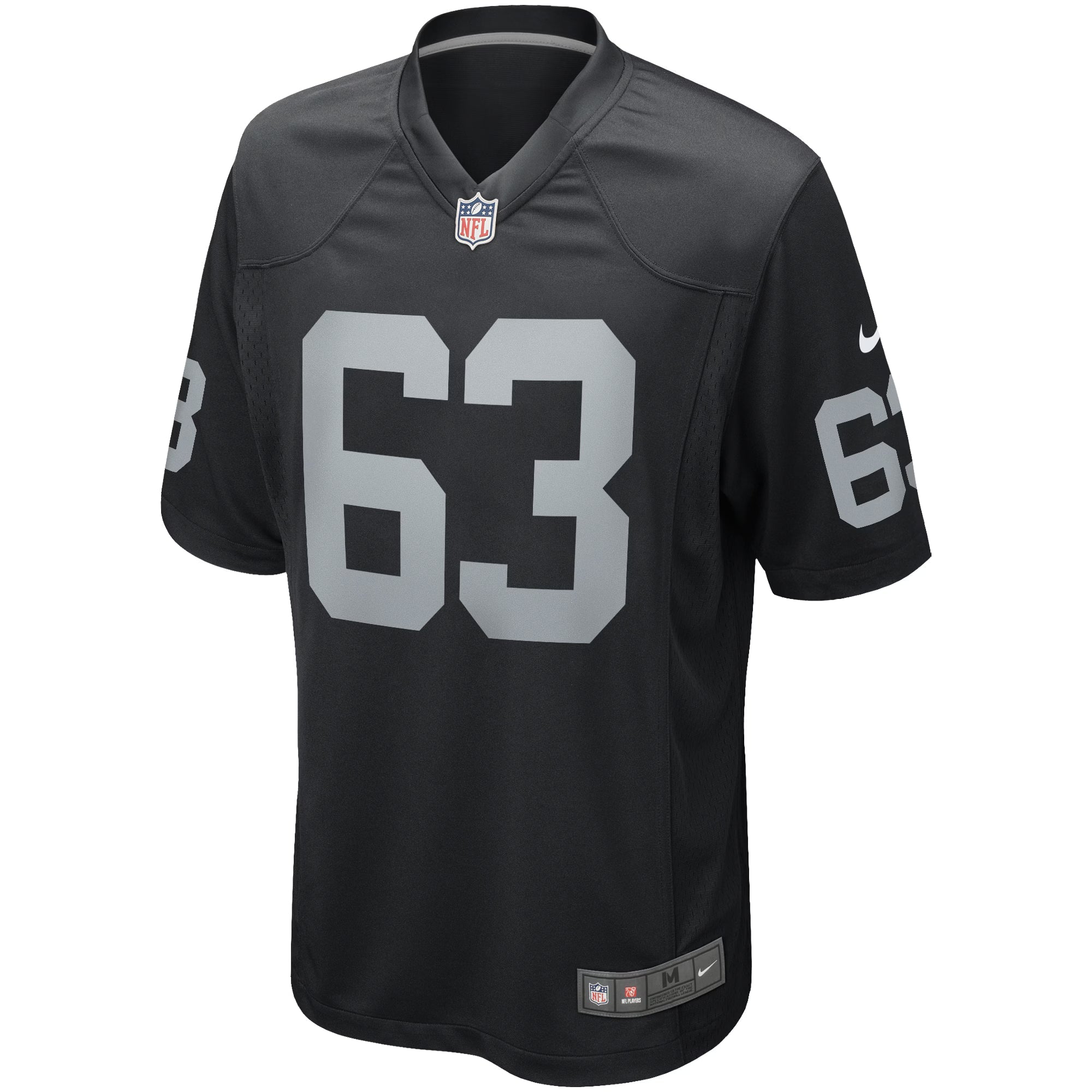 Las Vegas Raiders Gene Upshaw Black Game Retired Player Jersey
