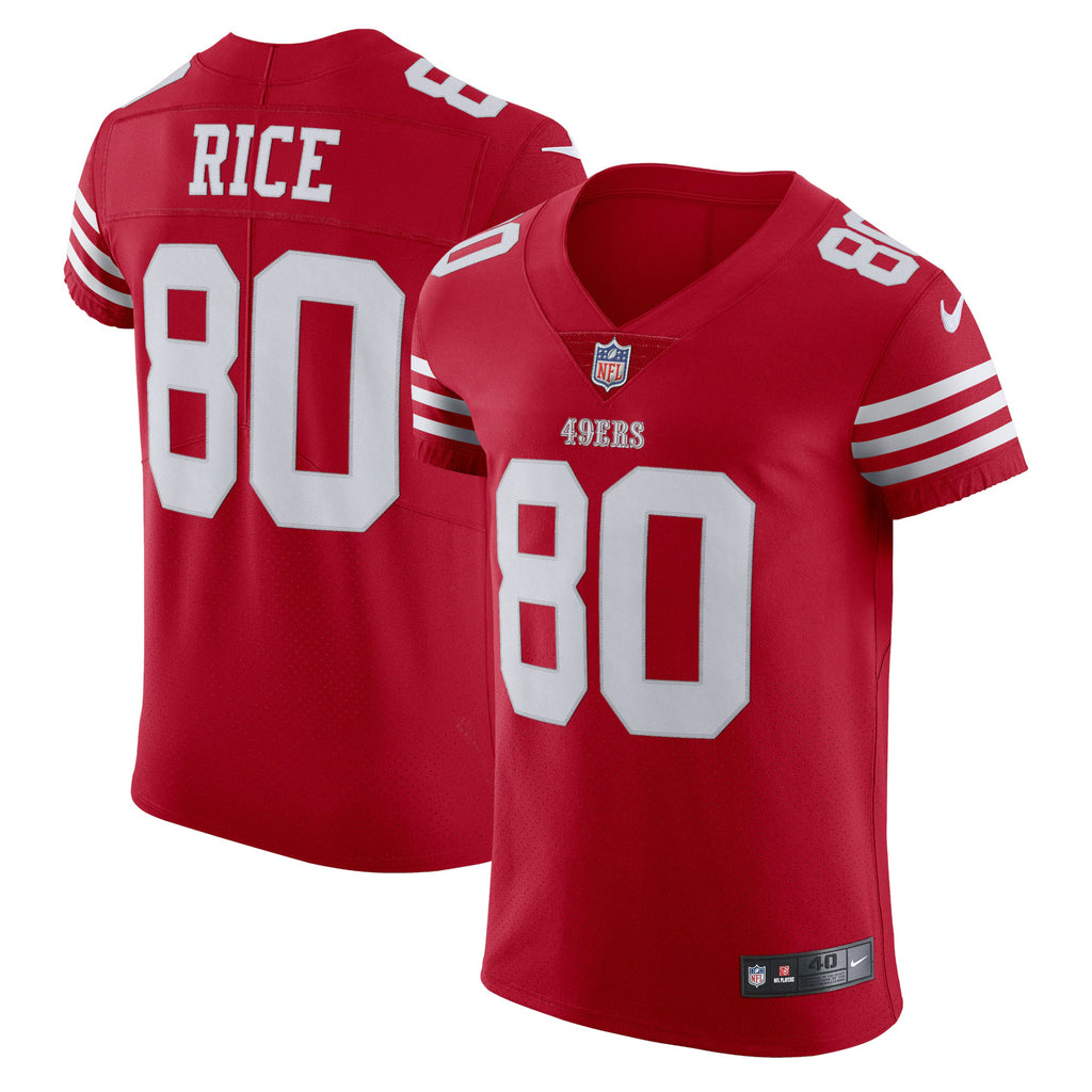 San Francisco 49ers Jerry Rice Scarlet Vapor Elite Retired Player Jersey
