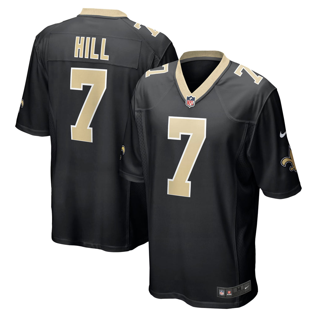 New Orleans Saints Taysom Hill Black Game Jersey
