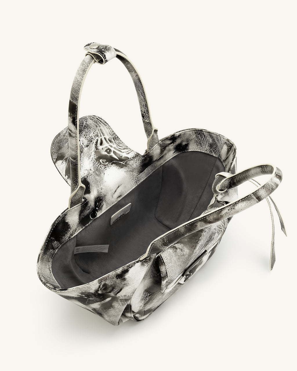 Zoey Pockets Shoulder Bag - White