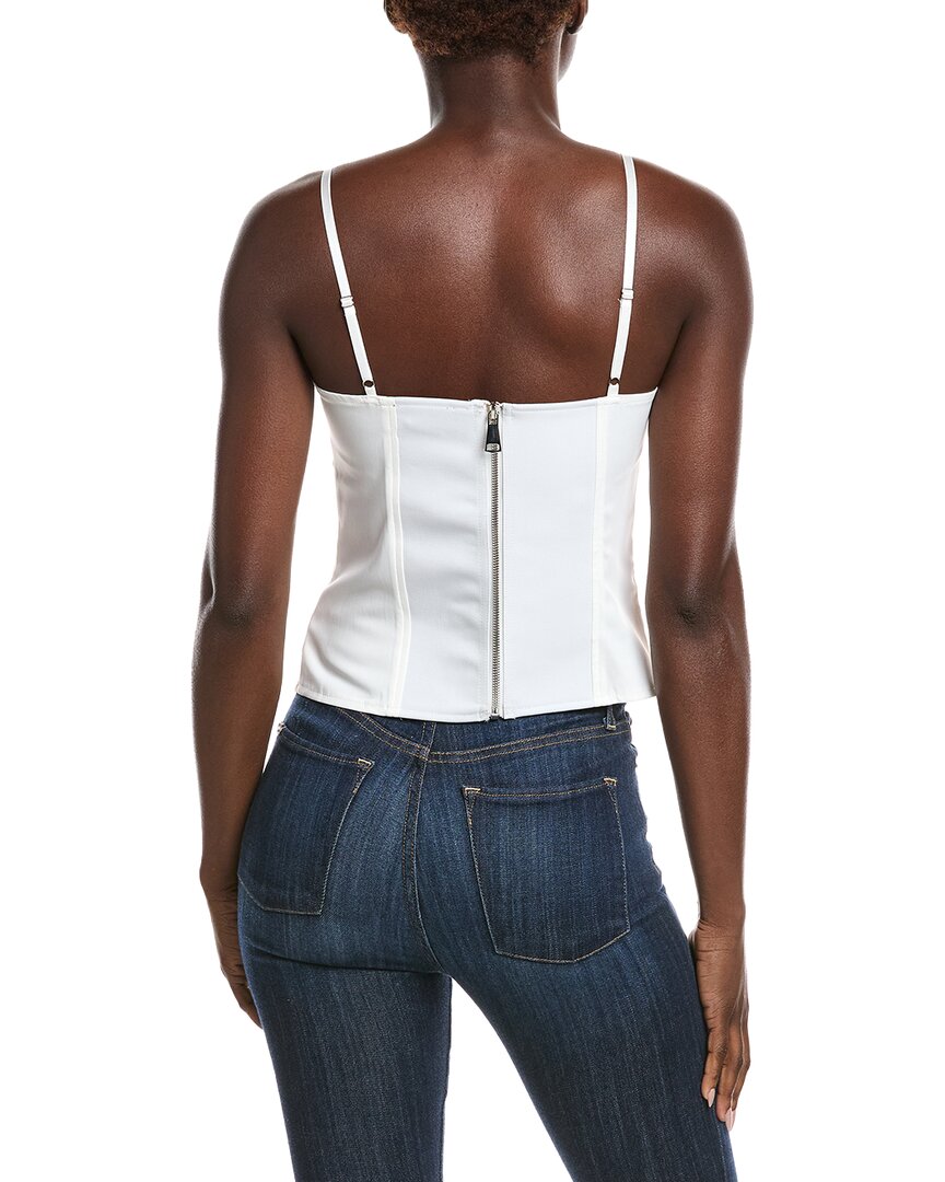Gracia Zip-Up Corset Top