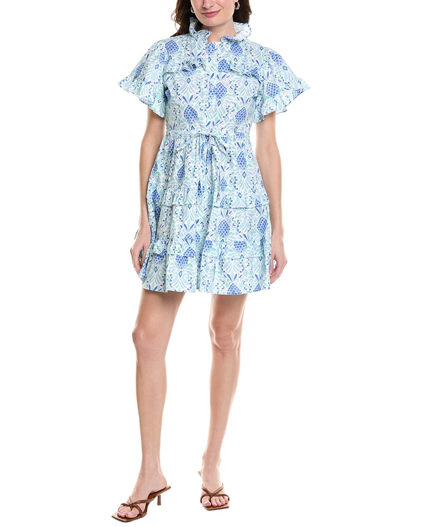 Sail to Sable Tiered Mini Dress