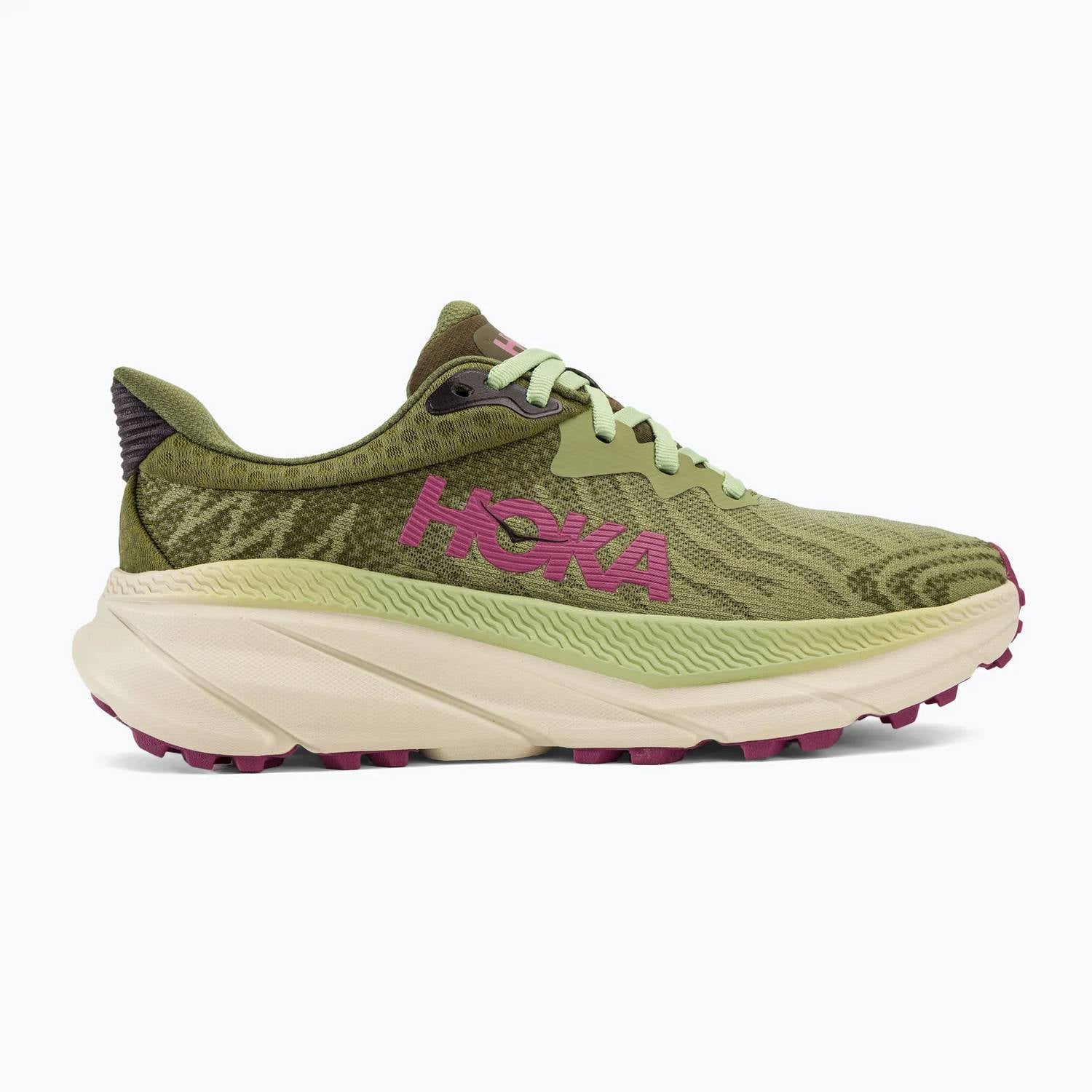 Women's Challenger 7 Trail Running Shoes In Forest Floor Beet Root