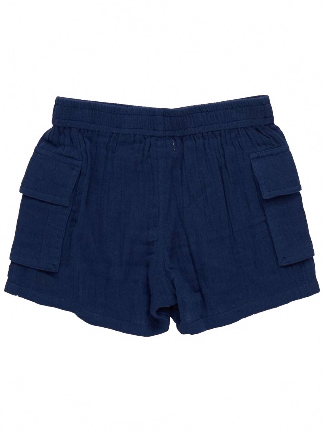 Boys Pull On Cargo Short In Navy