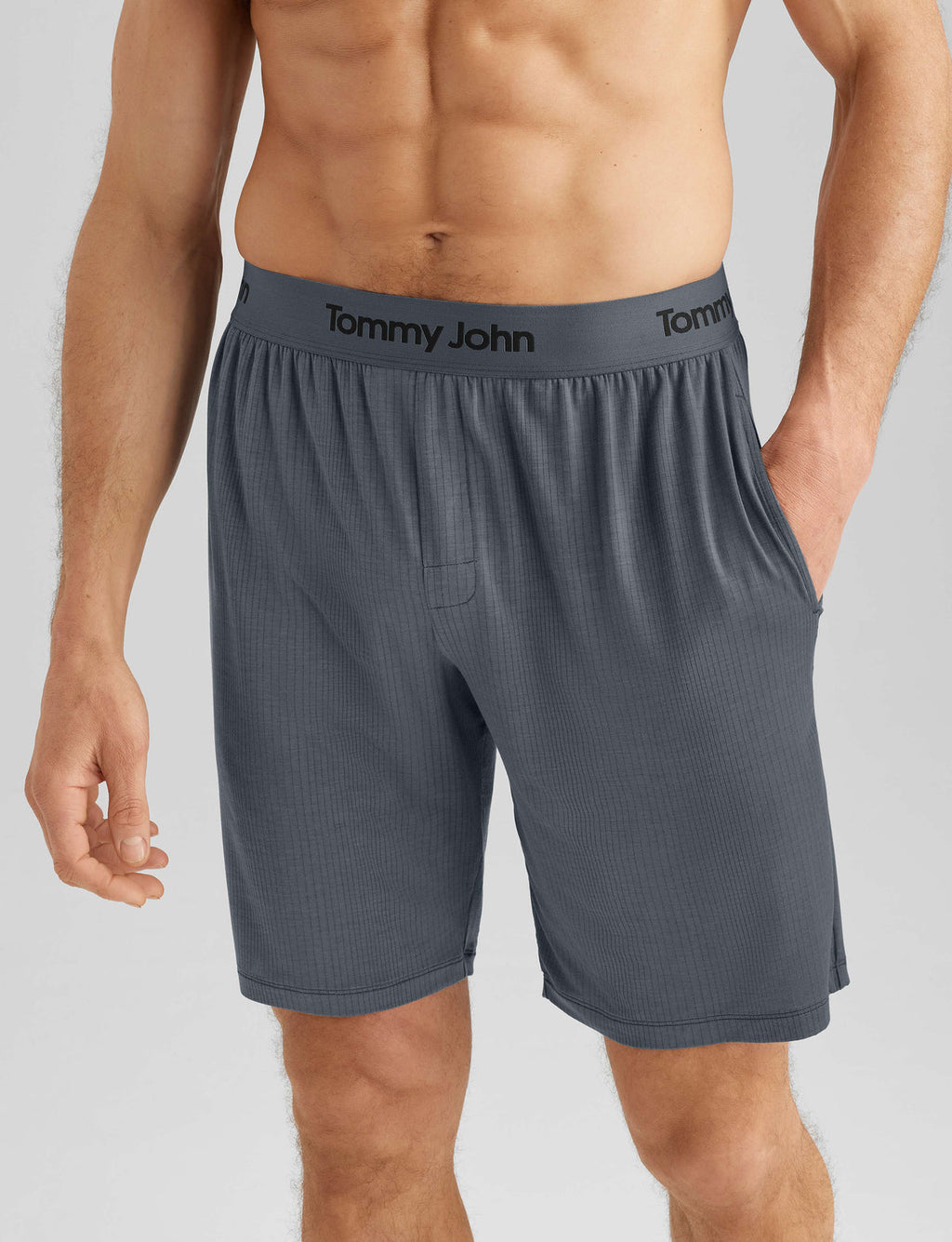 Men's Second Skin Luxe Rib Sleep Short