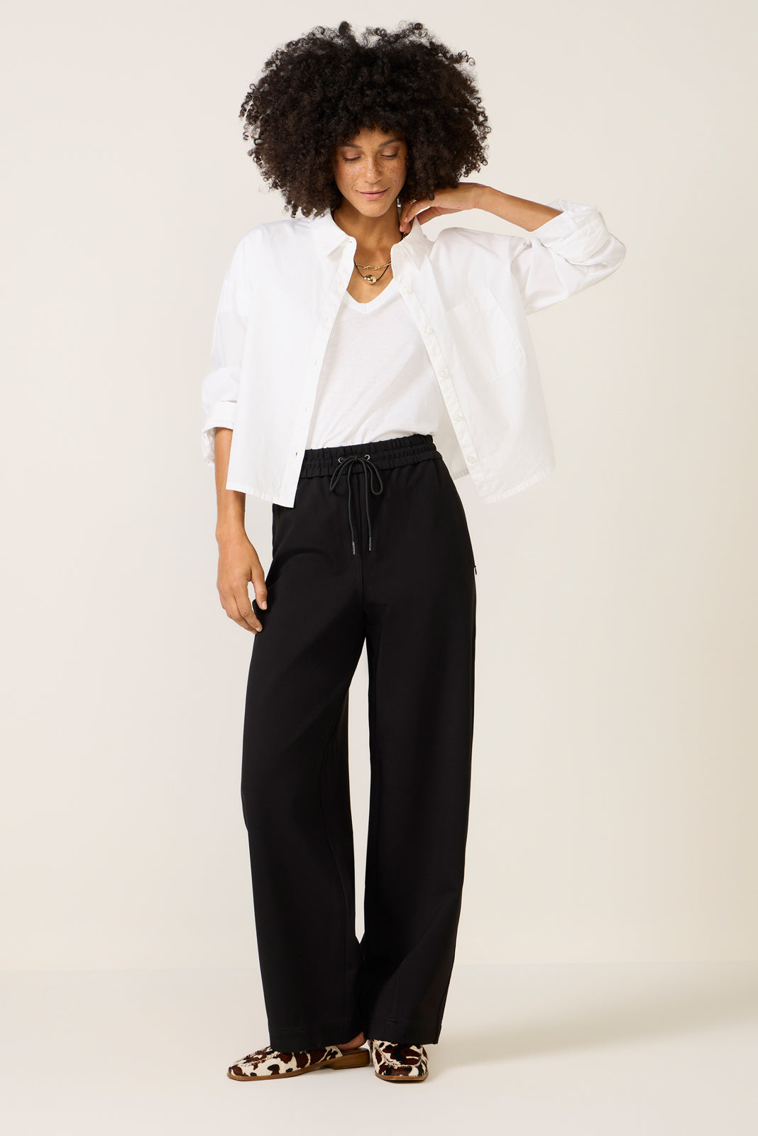 Women's Bronwin Ponte Barrel Pants