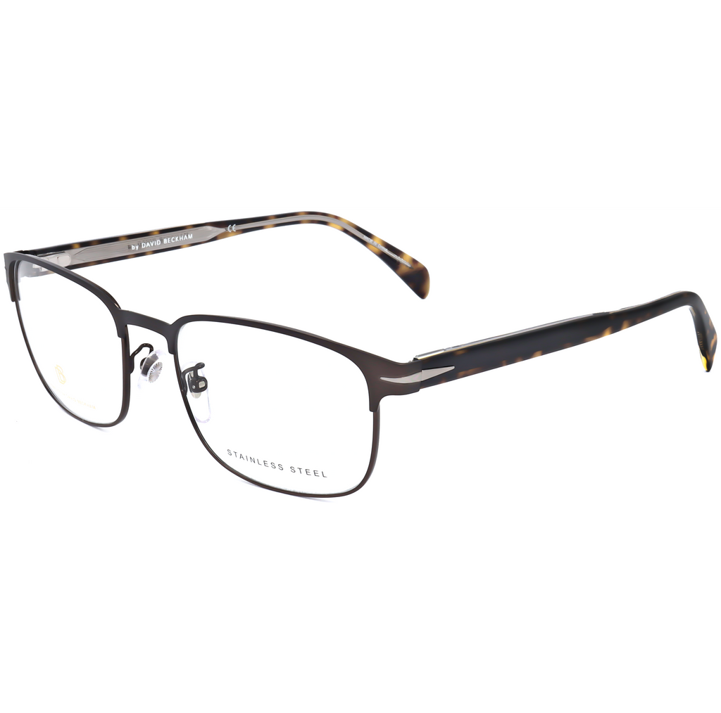 David Beckham Men's 56 mm Brown Opticals