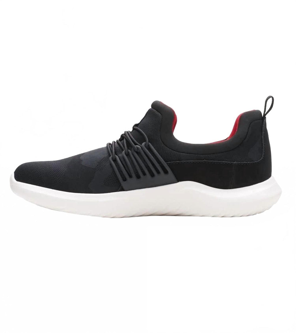Women's Nova Ave Sneaker In Black Textile