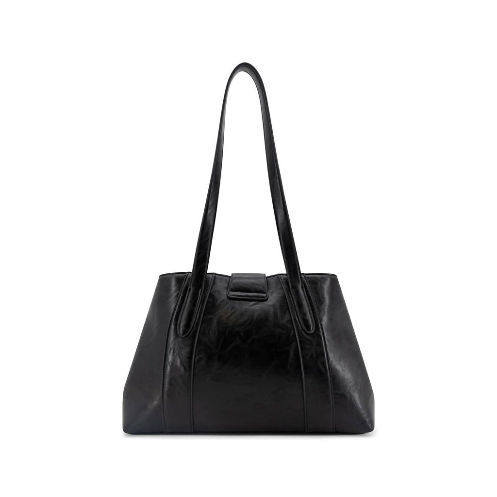 Women's Fiora Signature Lock Satchel In Black