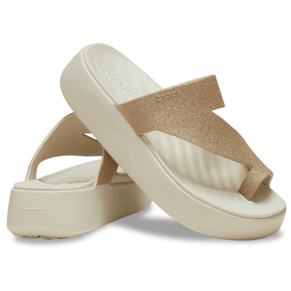 Getaway Platform Glitter Toe Loop