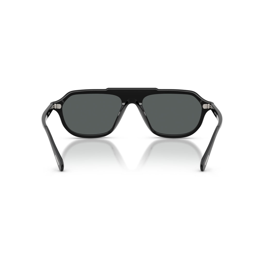 0Ov5613Su Bold Geometric Frame Sunglasses with Double Bridge Design