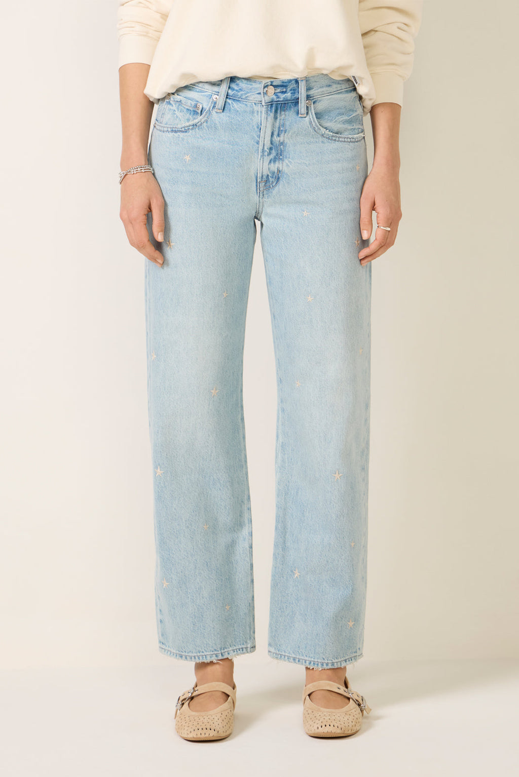 Women's Lexi Bowed Straight Jean