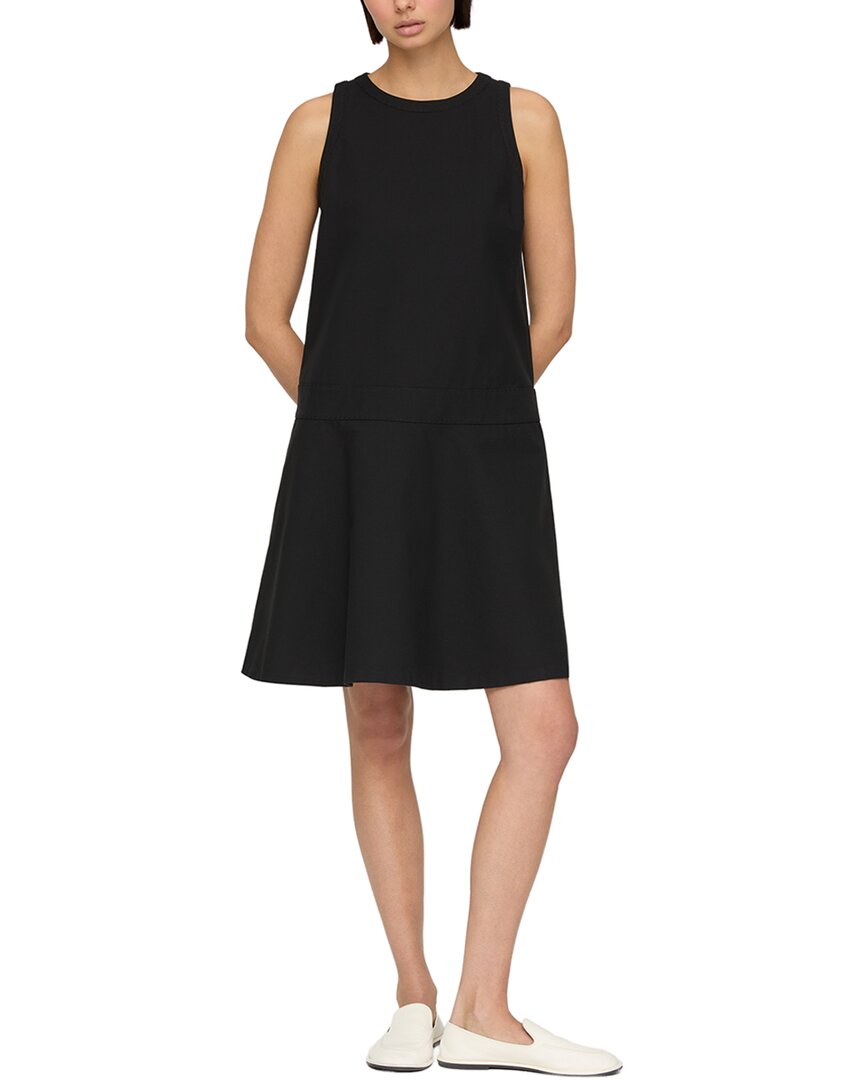 Lafayette 148 New York Petite Sleeveless Drop Waist Dress