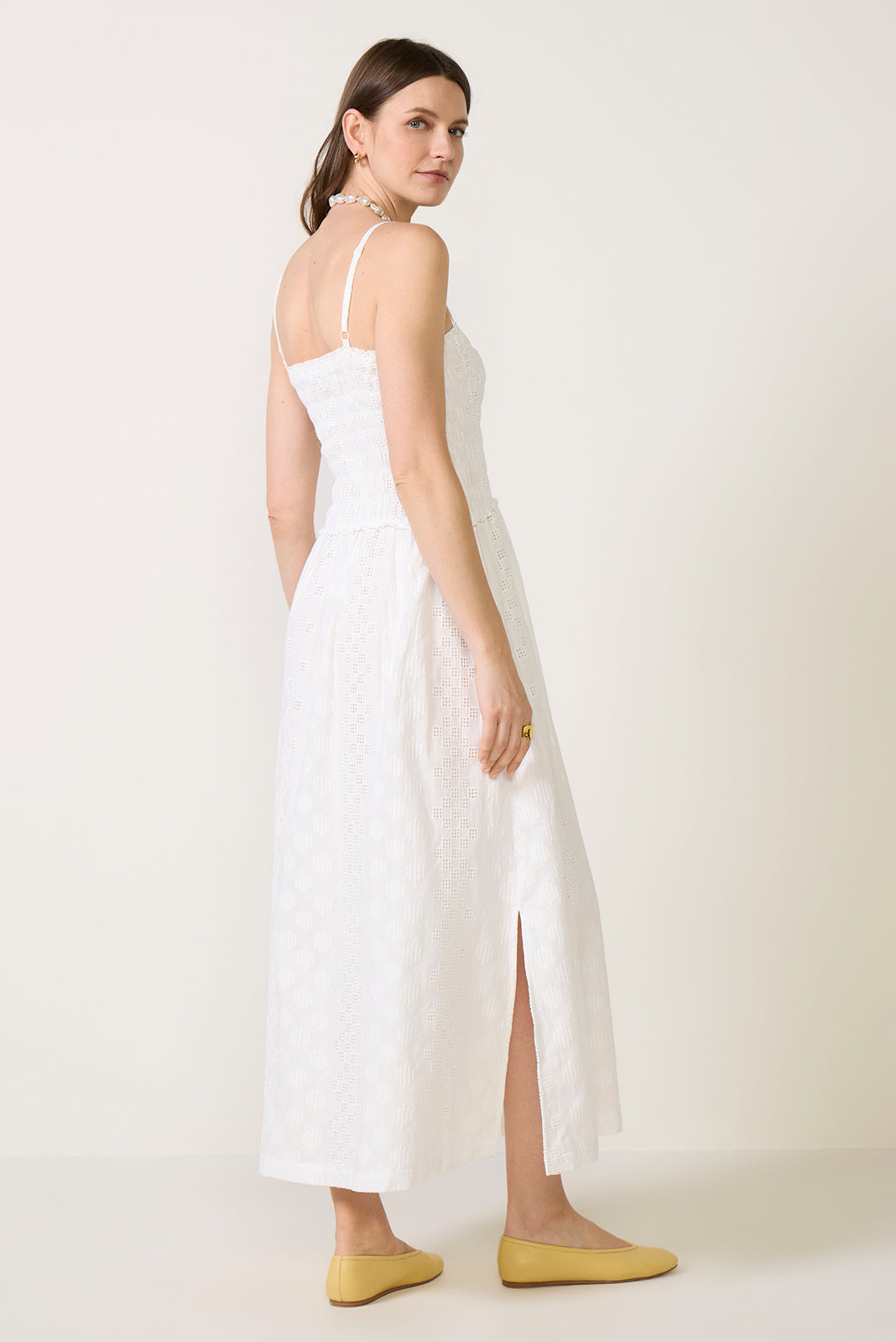 Women's Kyleah Geo Eyelet Dress