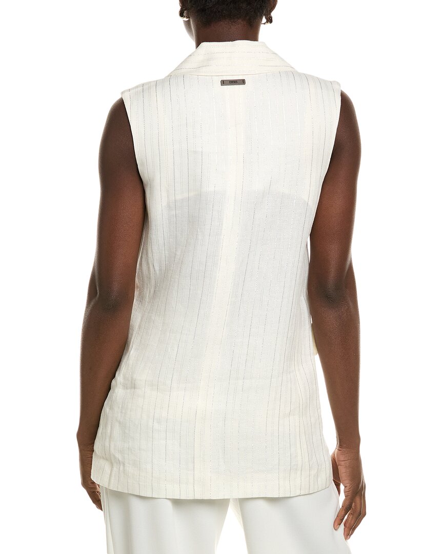 Peserico Linen-Blend Vest