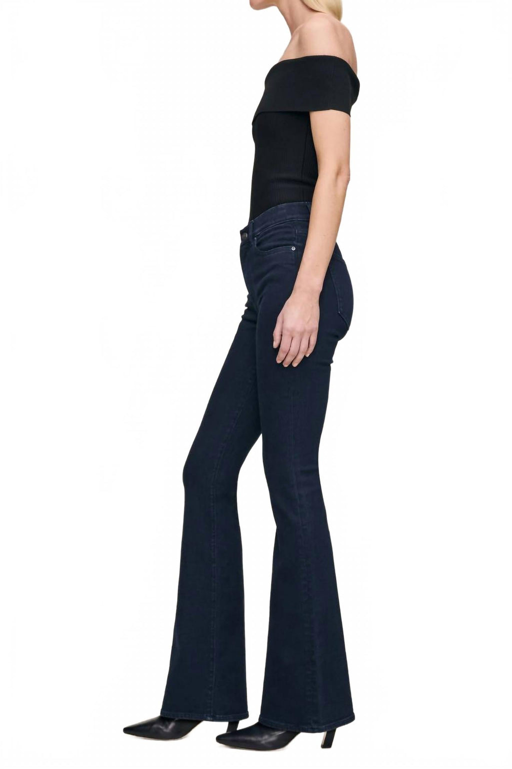 Bridget High Rise Bootcut Jeans In Flatiron