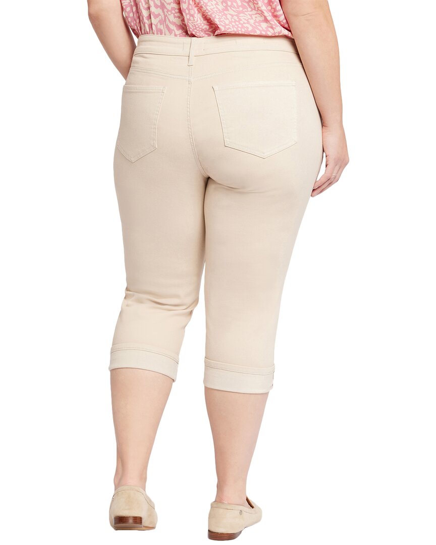 NYDJ Plus Marilyn Feather Crop Jean