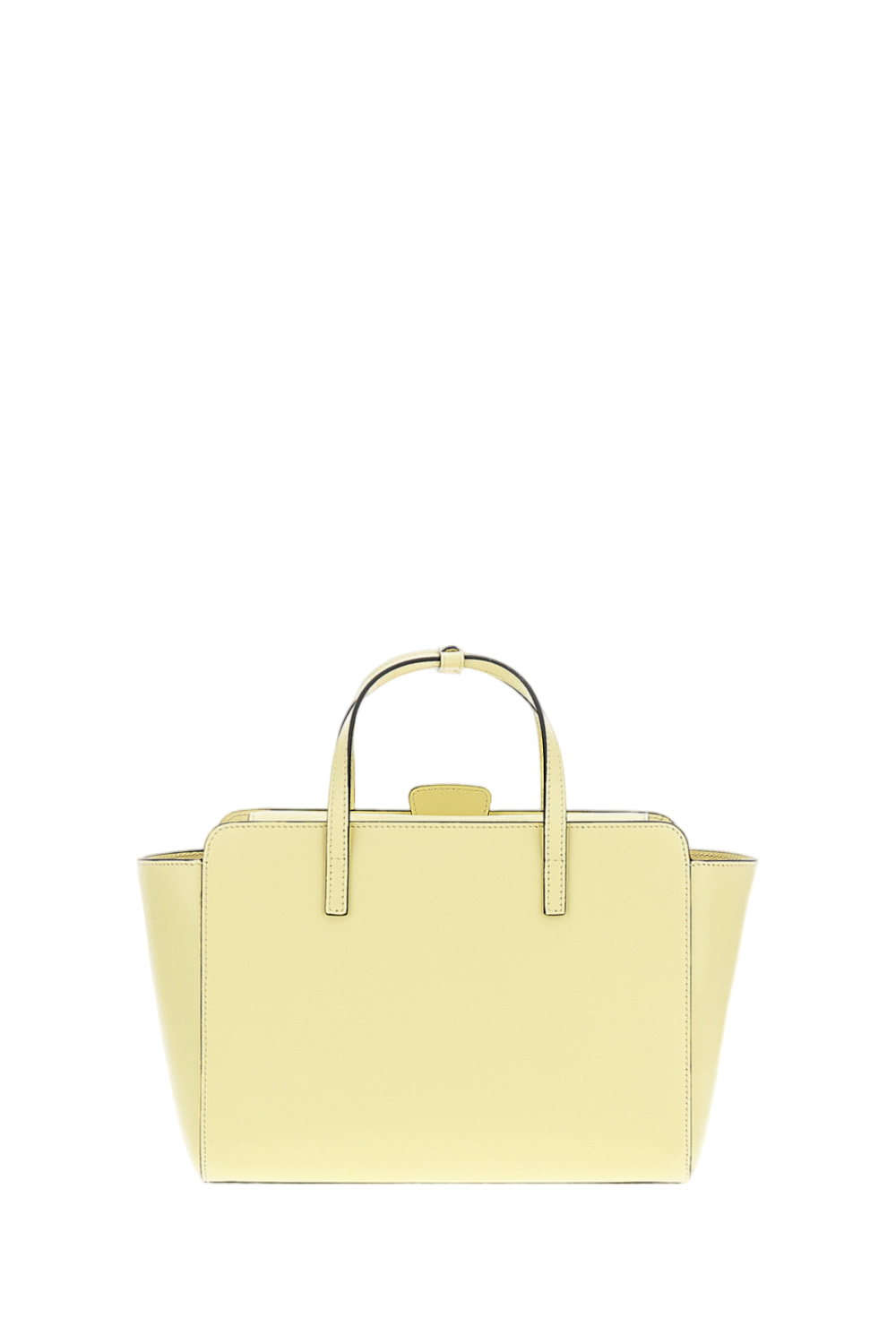 Yellow Flap M Leather Crossbody Bag