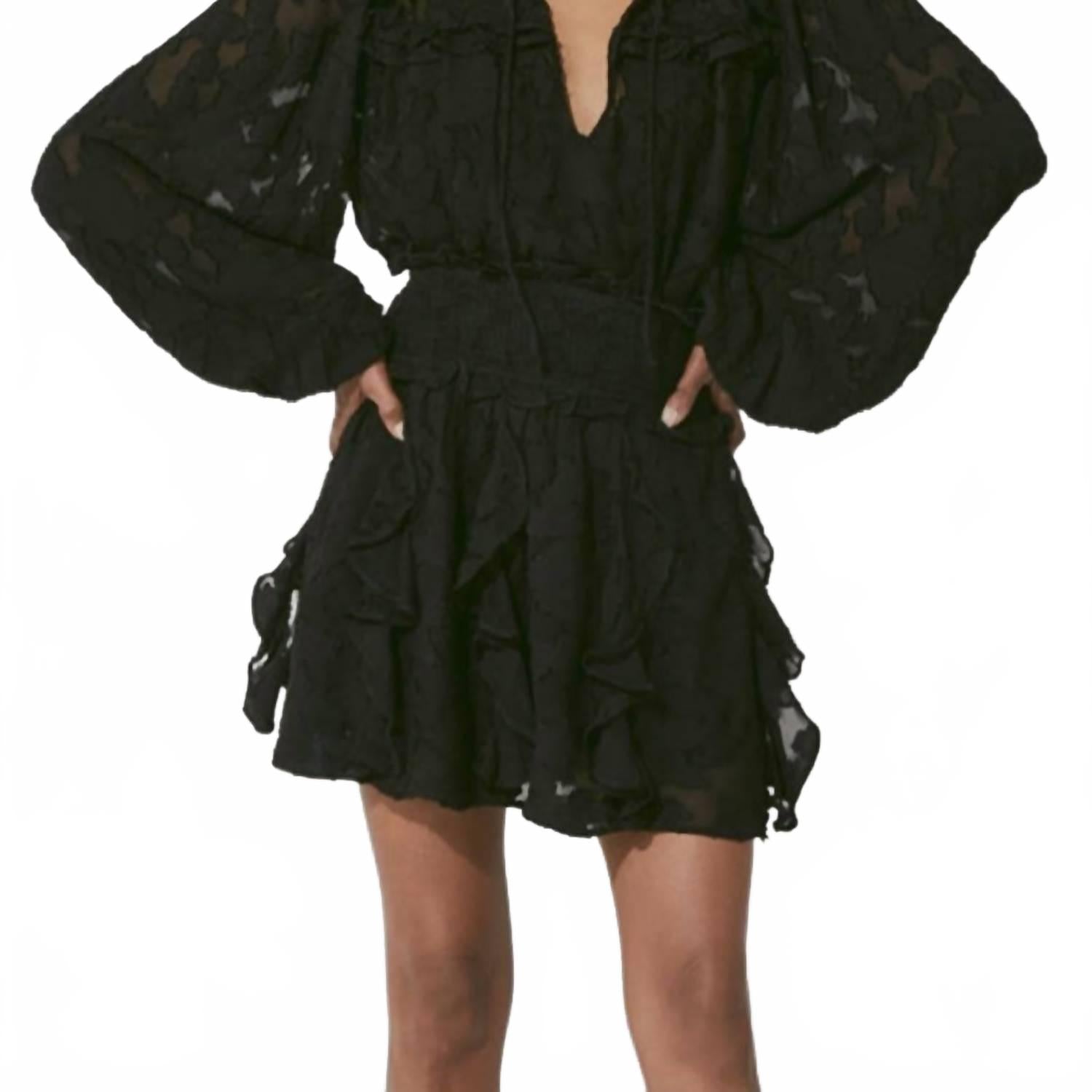 Rae Mini Skirt In Black