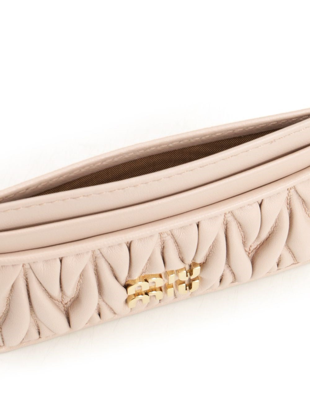 Miu Miu Women Quilted Card Holder