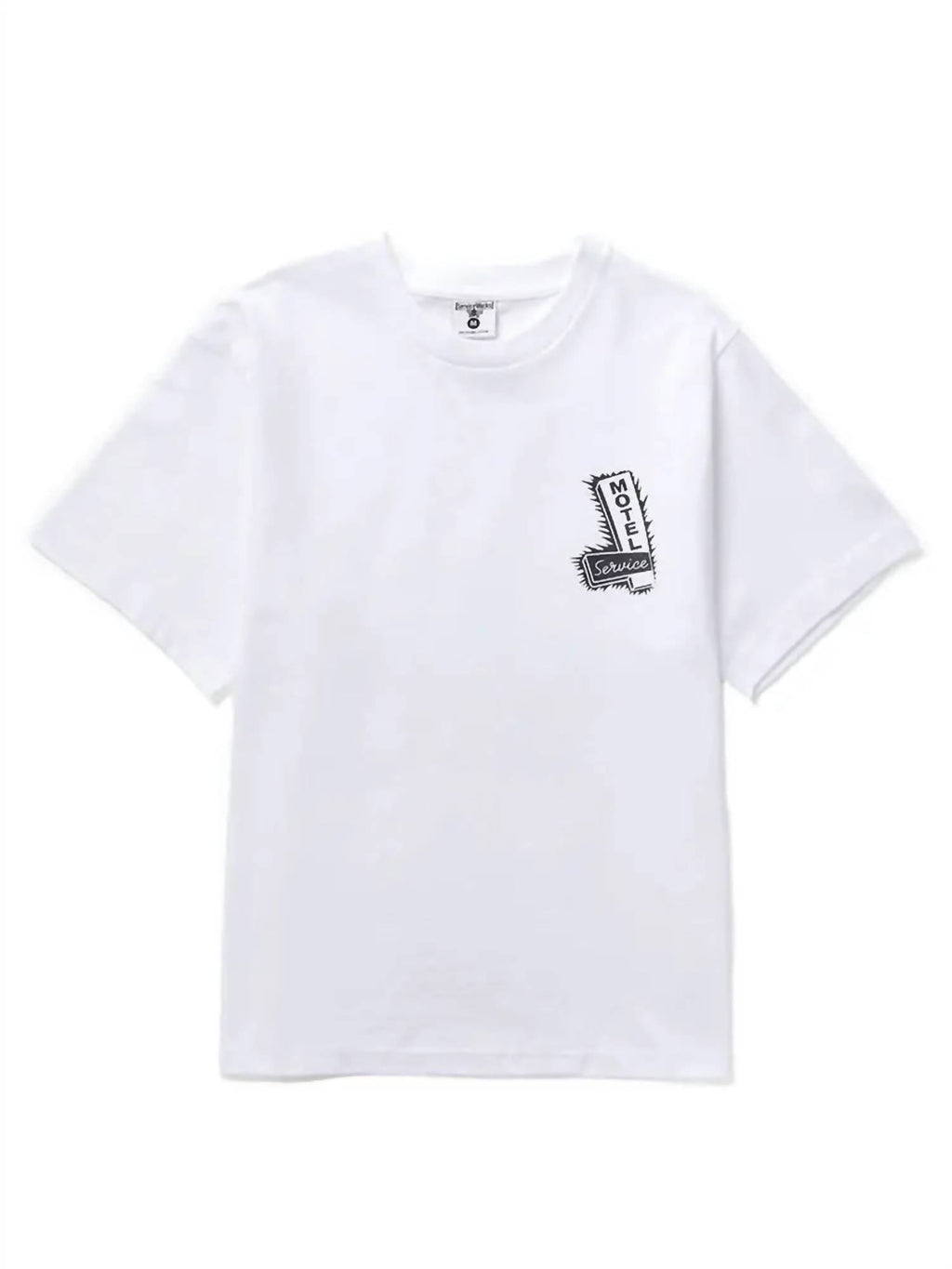 Unisex Motel Tee In White