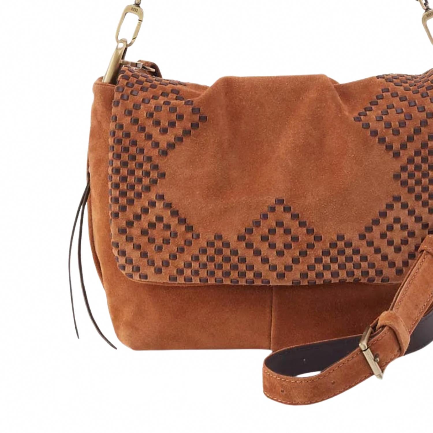 Harley Convertible Shoulder Bag In Oak Barrel