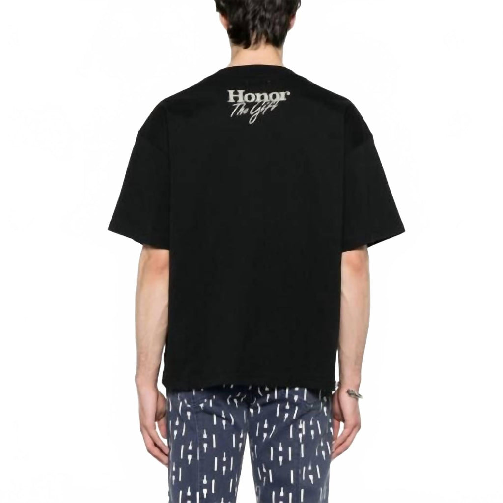 Men's Travelled Journey Tee In Black