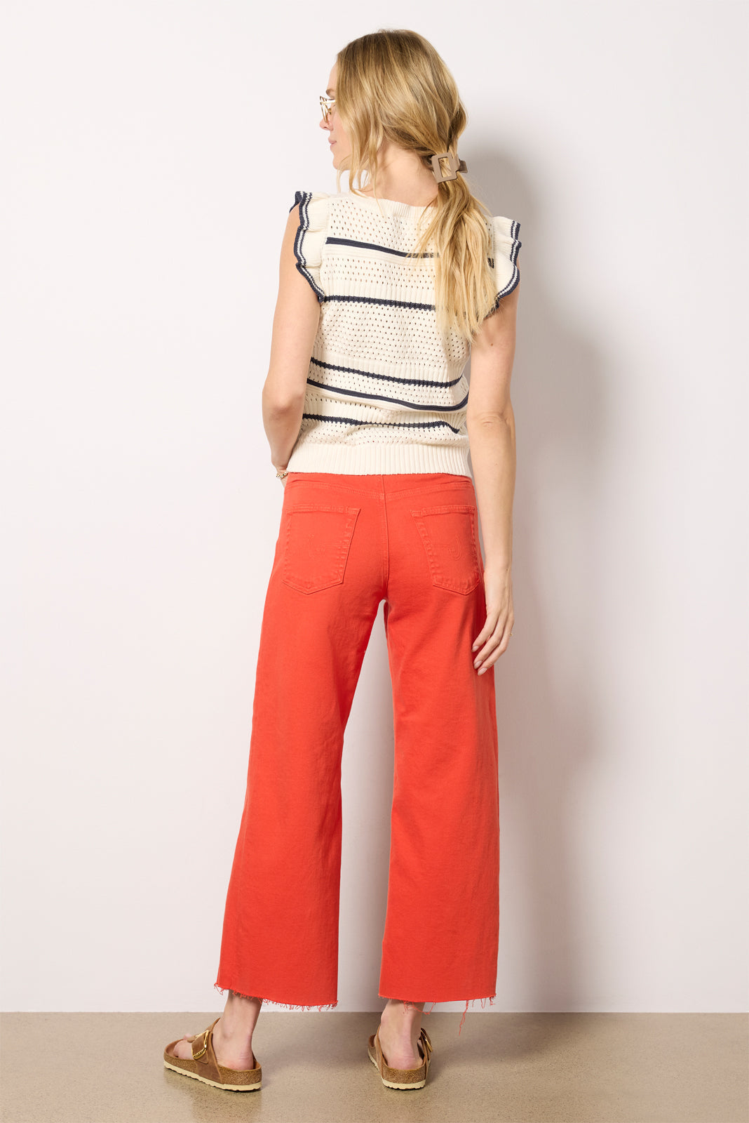 Women's Saige Wide Leg Crop Jeans