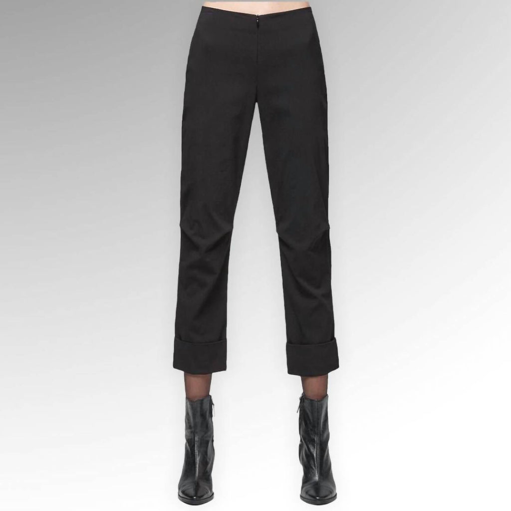 Verona Crop Pant In Black