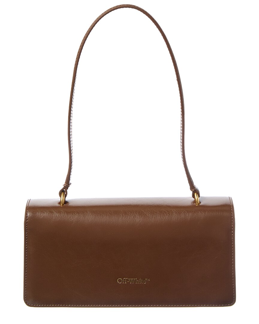 Off-White Jitney Leather Shoulder Bag