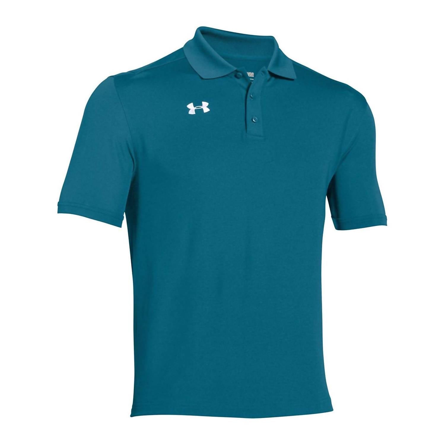 Men's Team Armour Golf Polo In Coastal Green