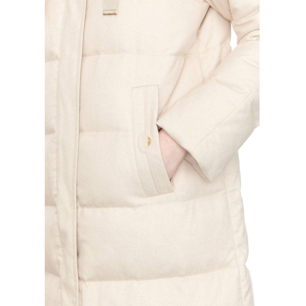Herno Silk And Cashmere Padded Coat Women