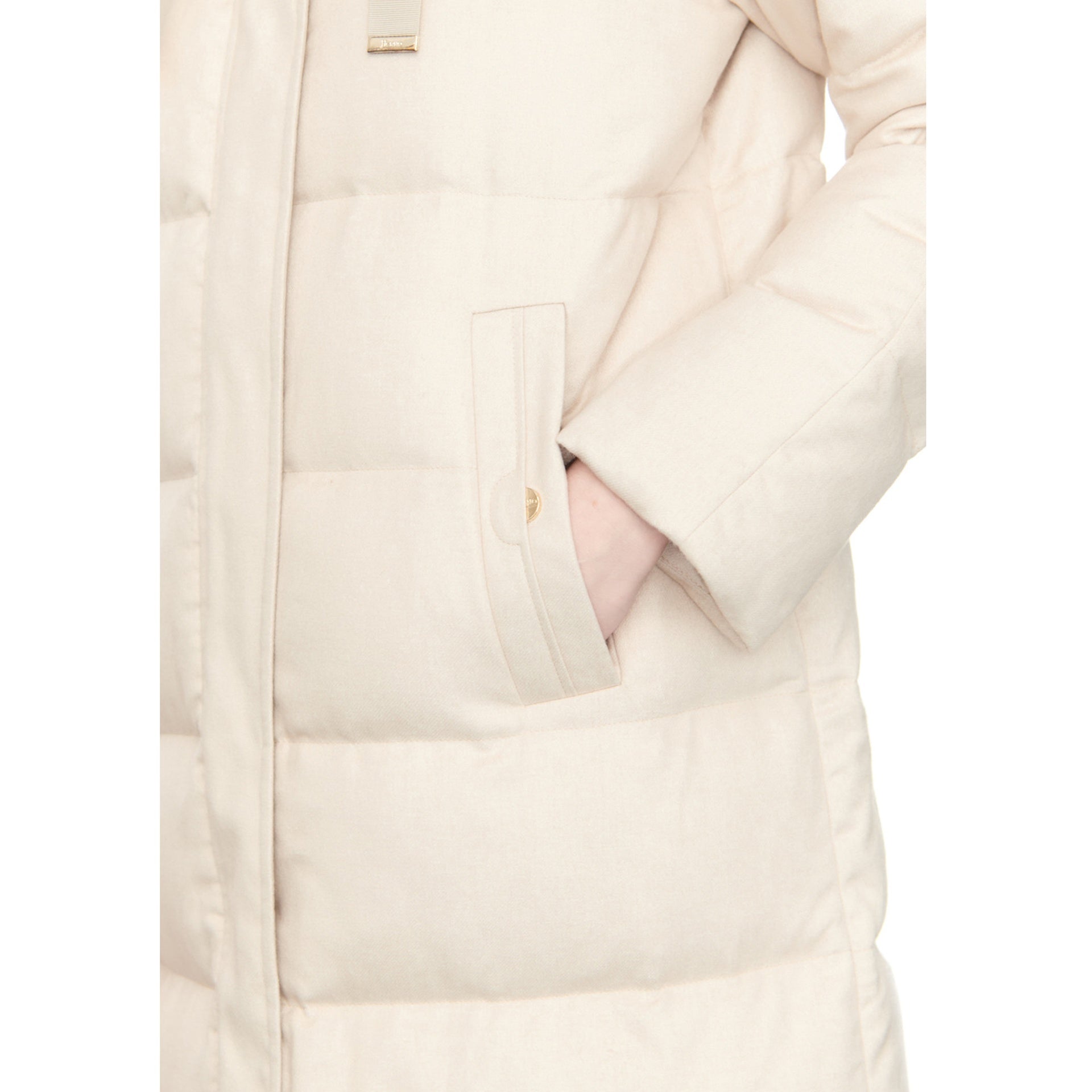 Herno Silk And Cashmere Padded Coat Women