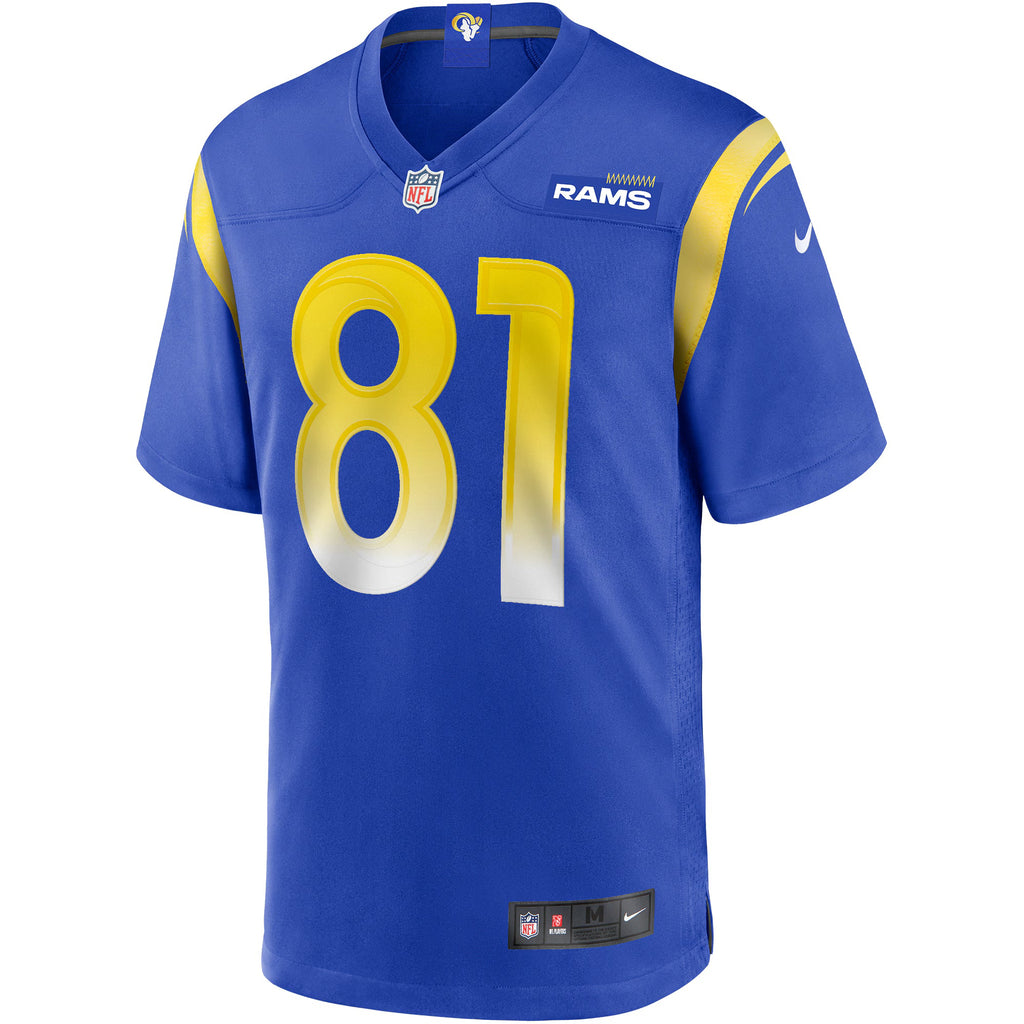 Los Angeles Rams Torry Holt Royal Game Retired Player Jersey